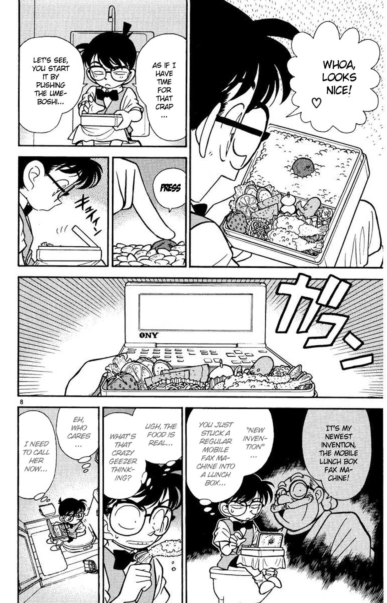 Detective Conan Chapter 69 page 8 - Chapter 69: Meitantei Ran?!