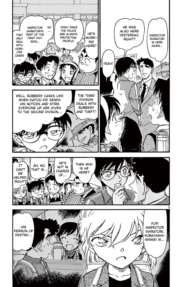 Detective Conan Chapter 690 page 4 - Chapter 690: Haunted Warehouse
