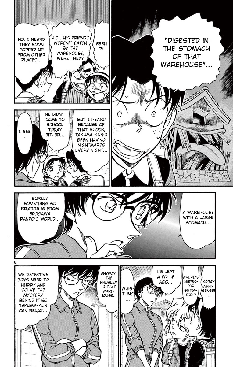 Detective Conan Chapter 690 page 7 - Chapter 690: Haunted Warehouse