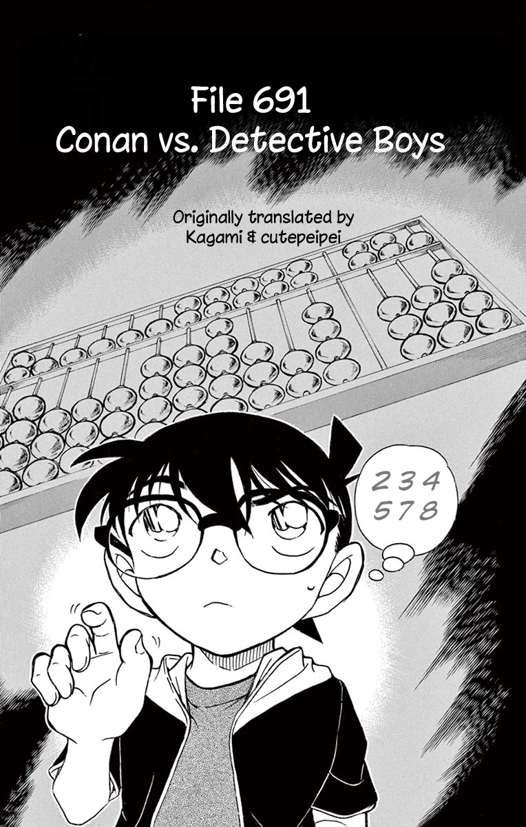 Detective Conan Chapter 691 page 2 - Chapter 691: Conan vs. Detective Boys