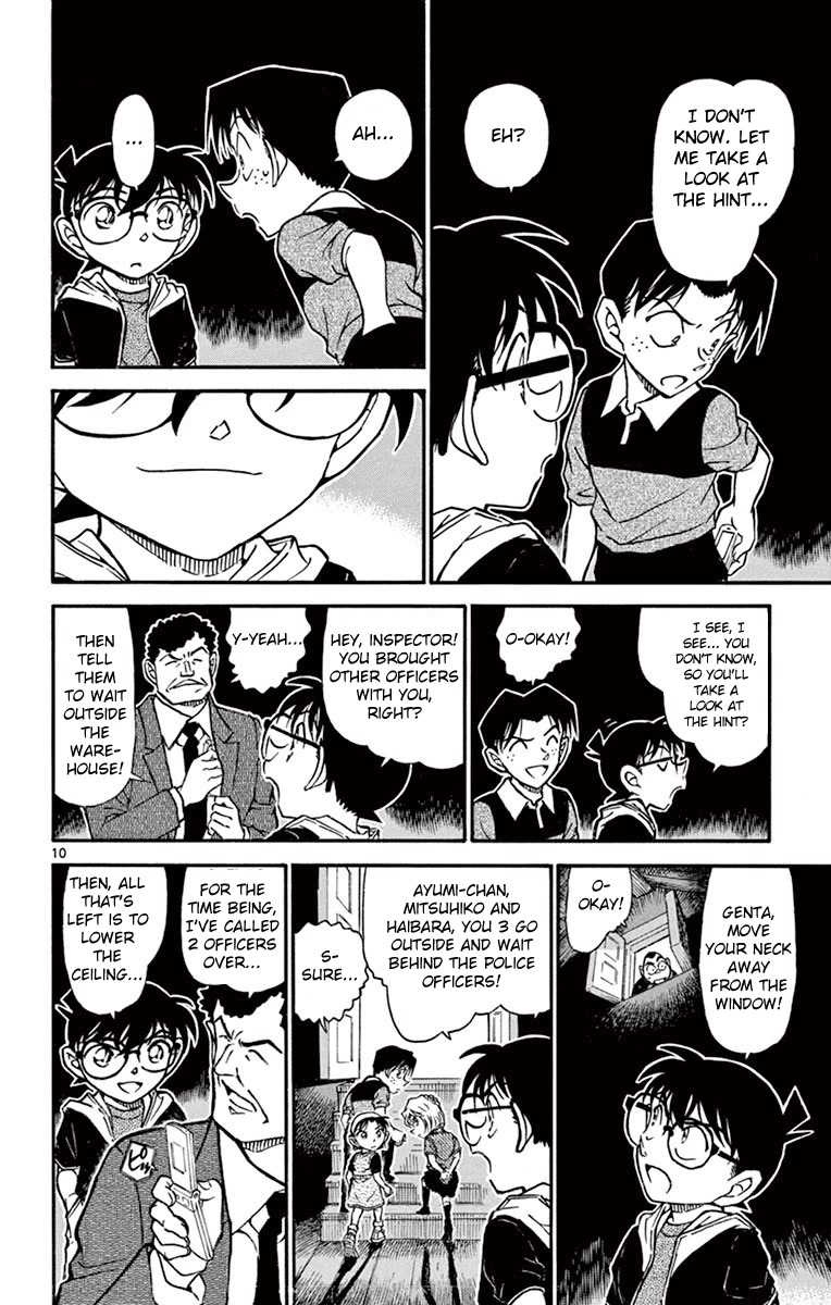Detective Conan Chapter 692 page 11 - Chapter 692: The Secret of the Warehouse