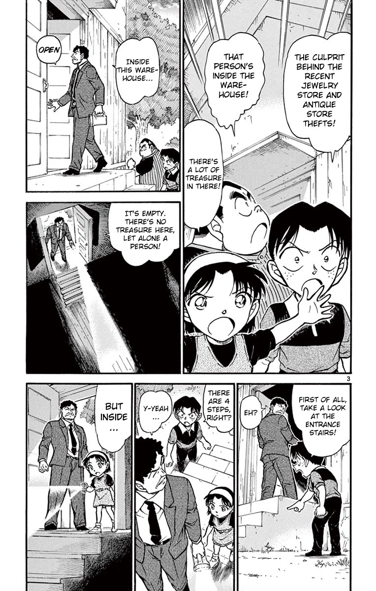 Detective Conan Chapter 692 page 4 - Chapter 692: The Secret of the Warehouse