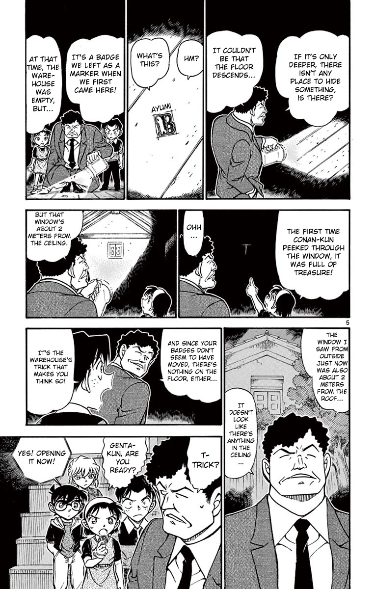 Detective Conan Chapter 692 page 6 - Chapter 692: The Secret of the Warehouse