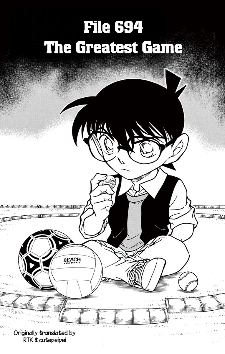 Detective Conan Chapter 694 page 2 - Chapter 694: The Greatest Game