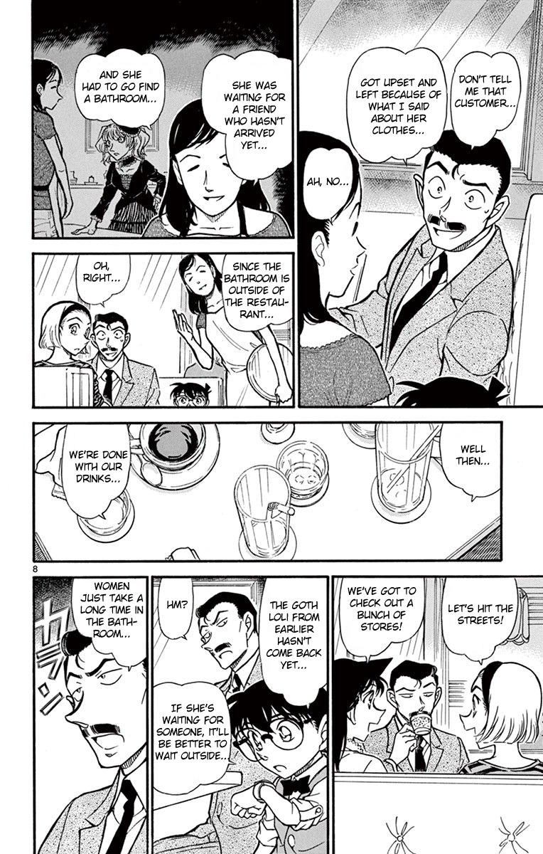 Detective Conan Chapter 696 page 9 - Chapter 696: Gothic Lolita