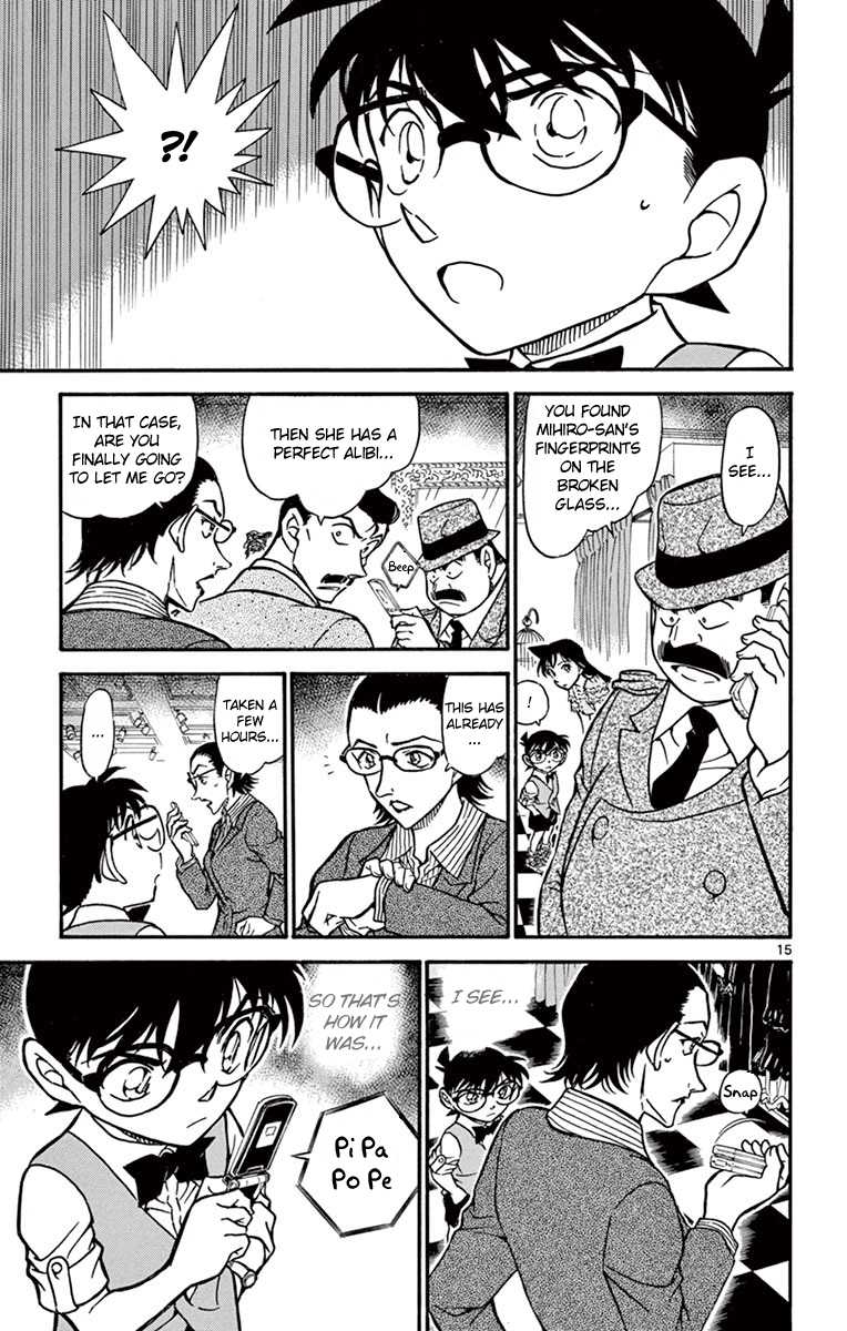 Detective Conan Chapter 697 page 16 - Chapter 697: A Fashion Curse