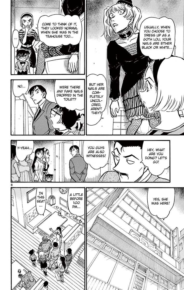Detective Conan Chapter 697 page 9 - Chapter 697: A Fashion Curse