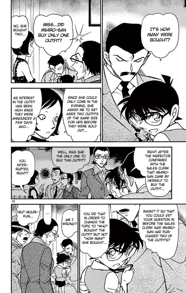 Detective Conan Chapter 698 page 11 - Chapter 698: An Uncertain & Fragile Thing