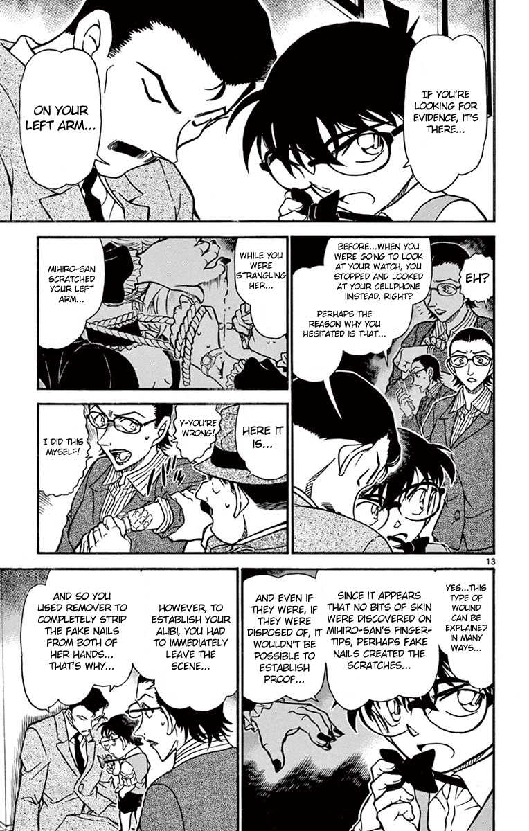 Detective Conan Chapter 698 page 14 - Chapter 698: An Uncertain & Fragile Thing