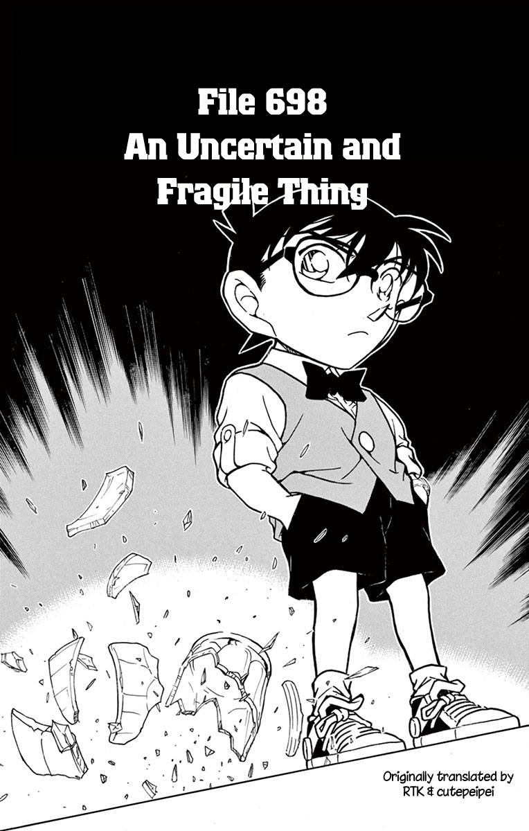 Detective Conan Chapter 698 page 2 - Chapter 698: An Uncertain & Fragile Thing