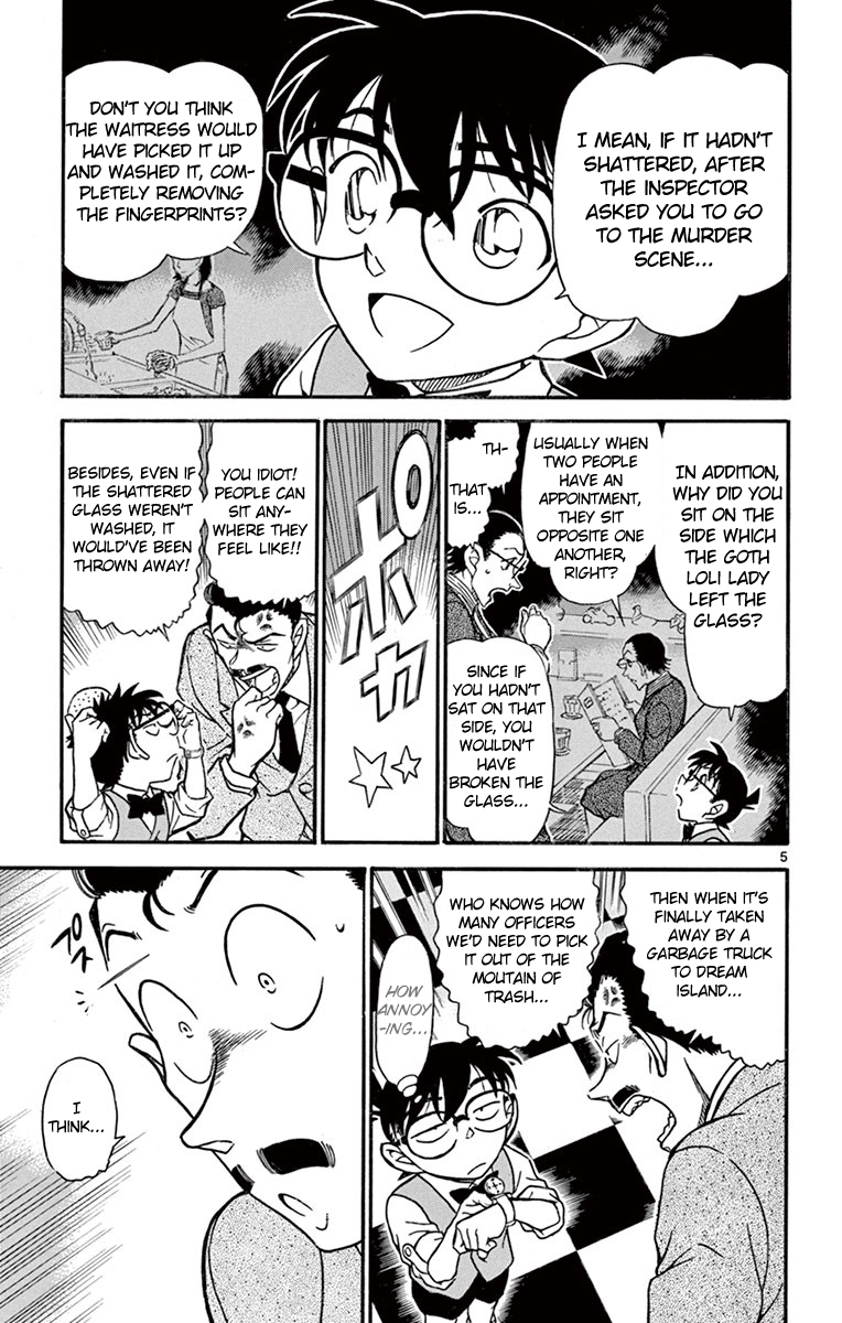 Detective Conan Chapter 698 page 6 - Chapter 698: An Uncertain & Fragile Thing