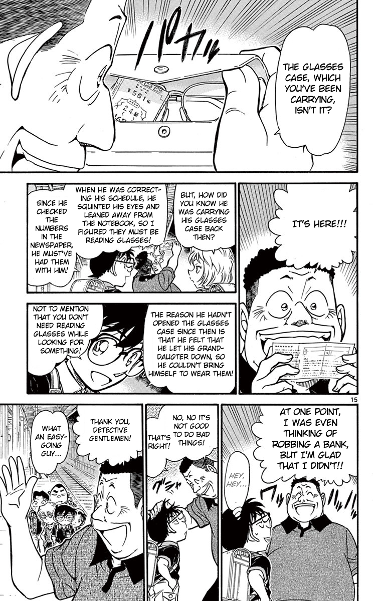 Detective Conan Chapter 699 page 16 - Chapter 699: Tomorrow Is There