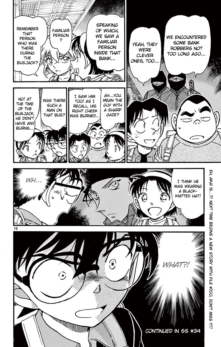 Detective Conan Chapter 699 page 17 - Chapter 699: Tomorrow Is There