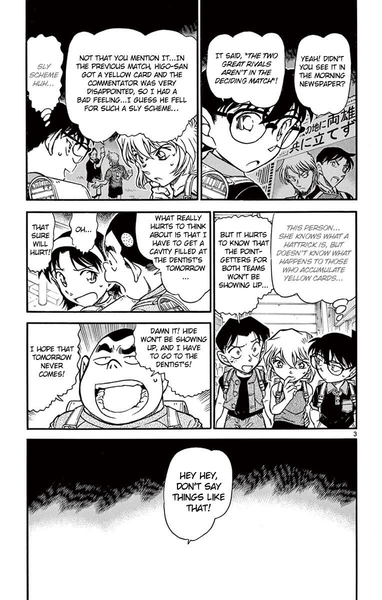Detective Conan Chapter 699 page 4 - Chapter 699: Tomorrow Is There