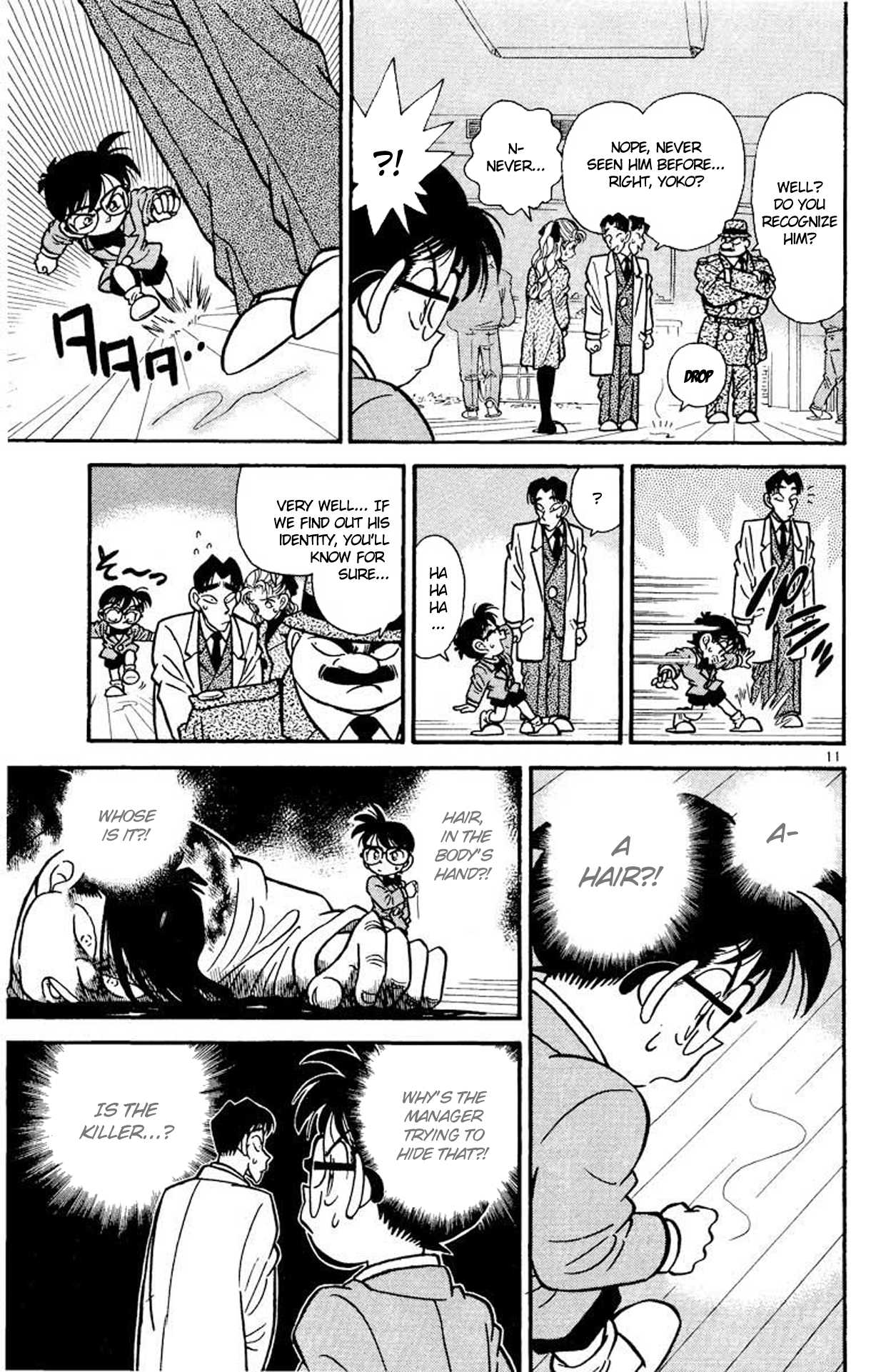 Detective Conan Chapter 7 page 11 - Chapter 7: The Bloody Idol