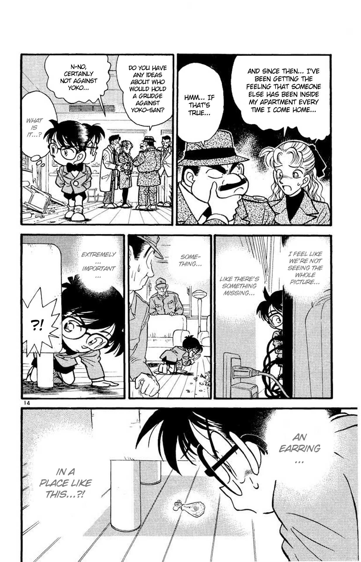 Detective Conan Chapter 7 page 14 - Chapter 7: The Bloody Idol