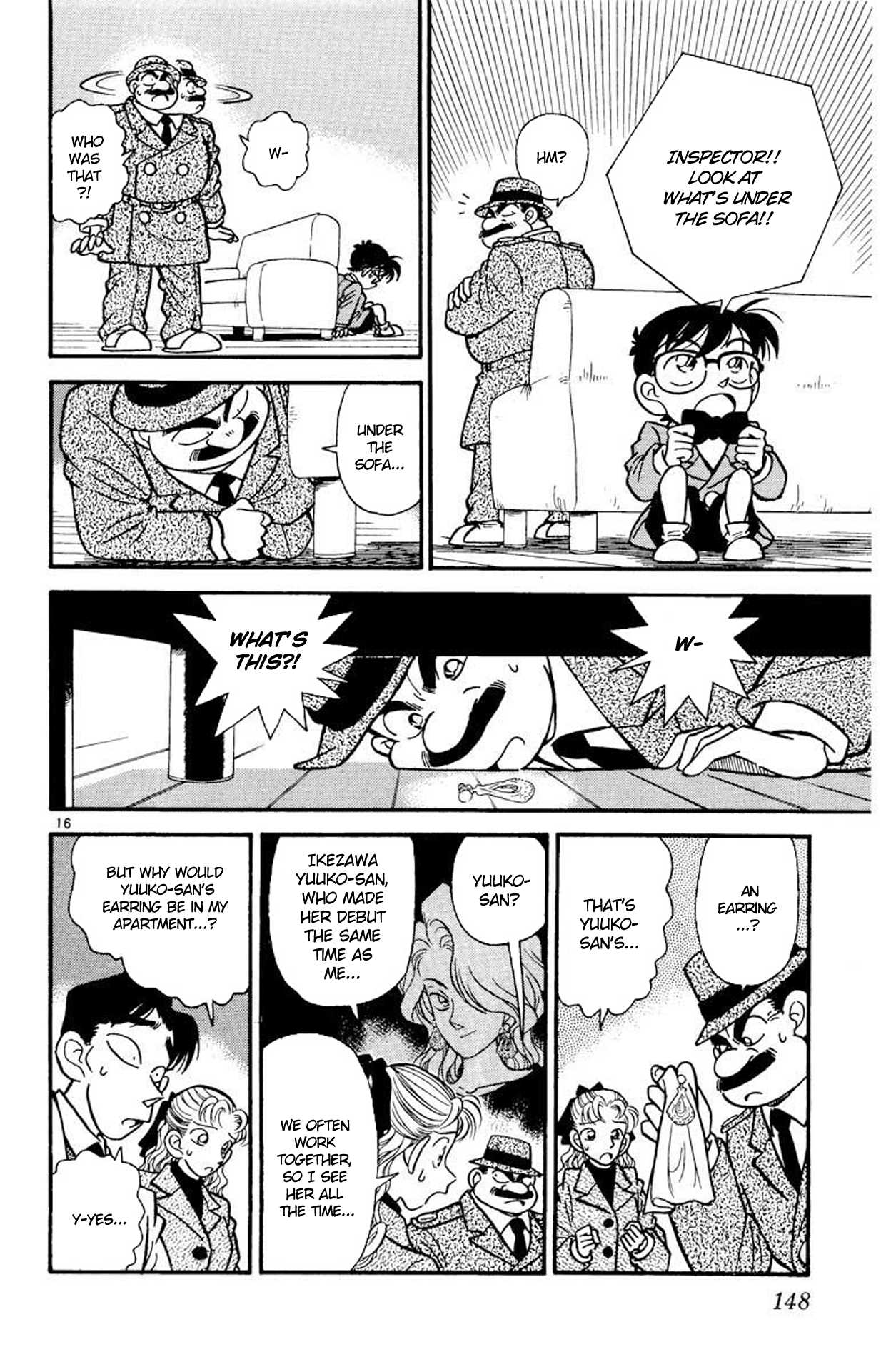 Detective Conan Chapter 7 page 16 - Chapter 7: The Bloody Idol