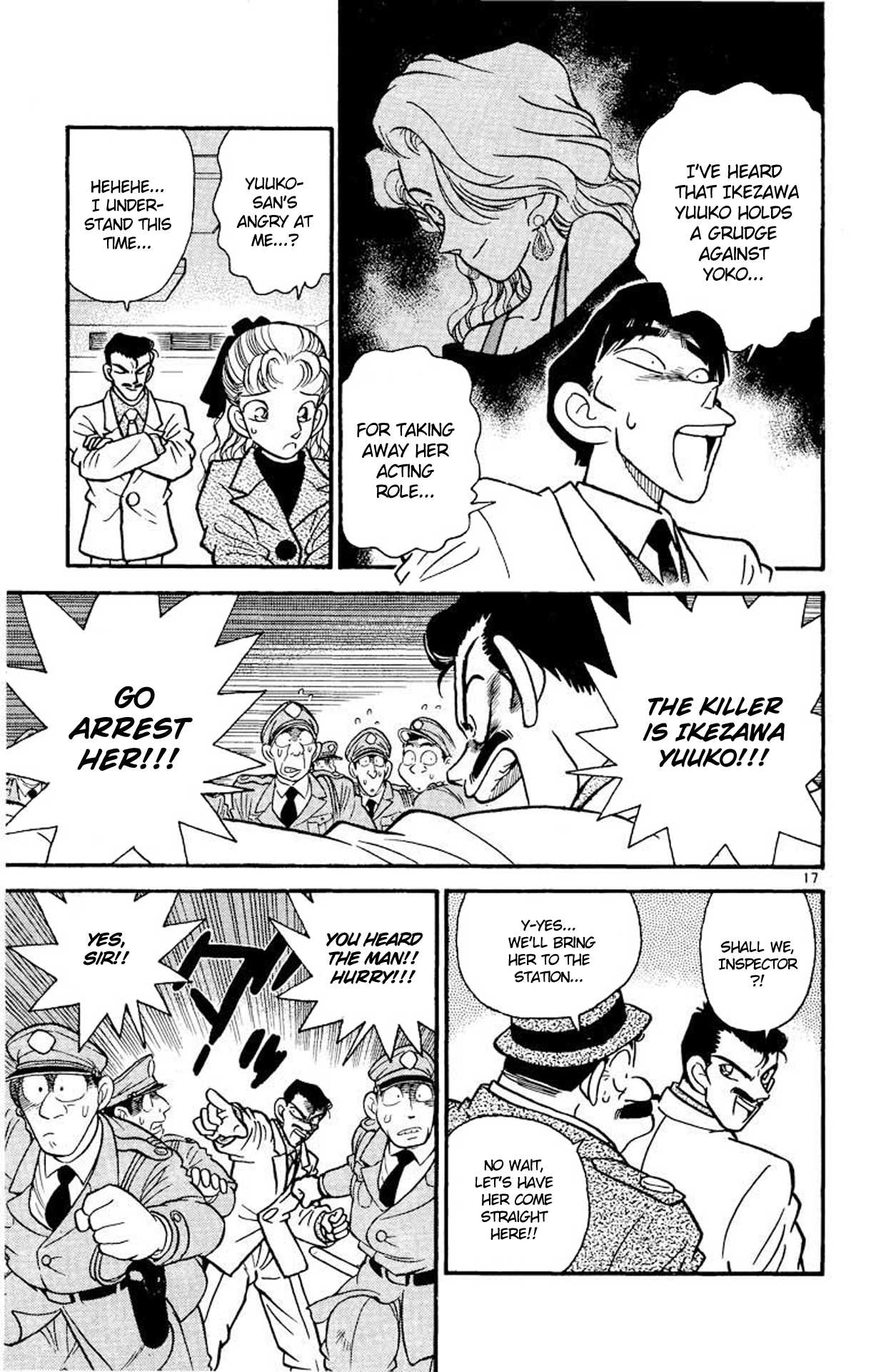 Detective Conan Chapter 7 page 17 - Chapter 7: The Bloody Idol