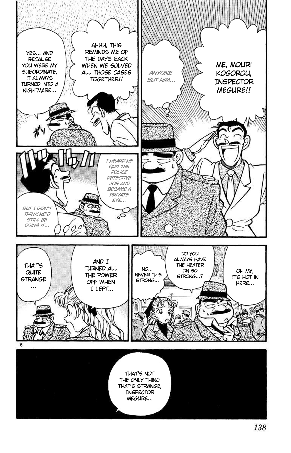 Detective Conan Chapter 7 page 6 - Chapter 7: The Bloody Idol