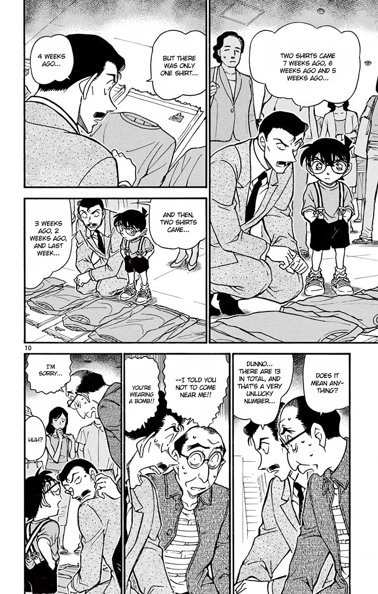 Detective Conan Chapter 701 page 11 - Chapter 701: What Red & Number 13 Indicate