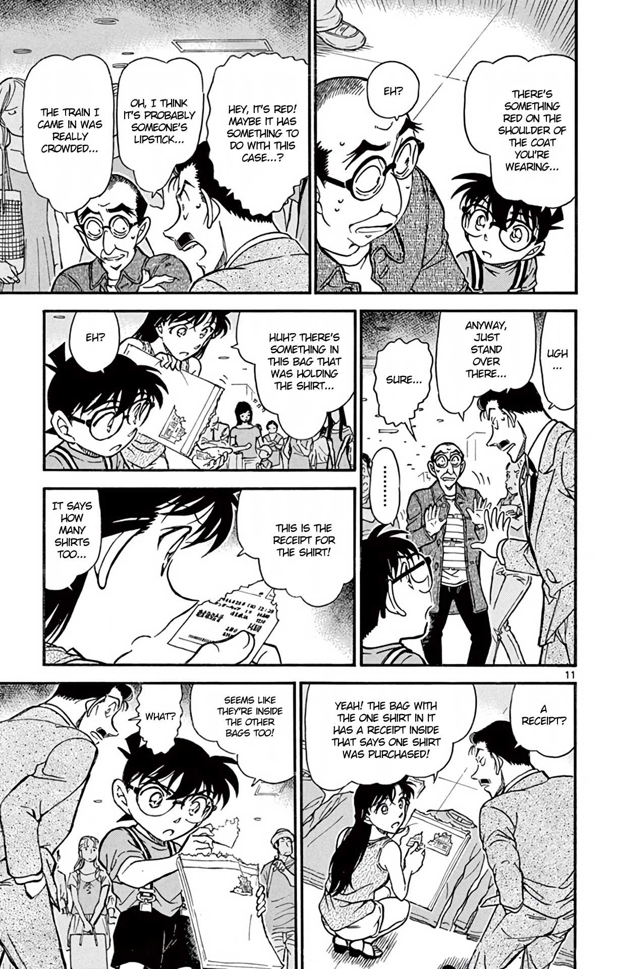 Detective Conan Chapter 701 page 12 - Chapter 701: What Red & Number 13 Indicate