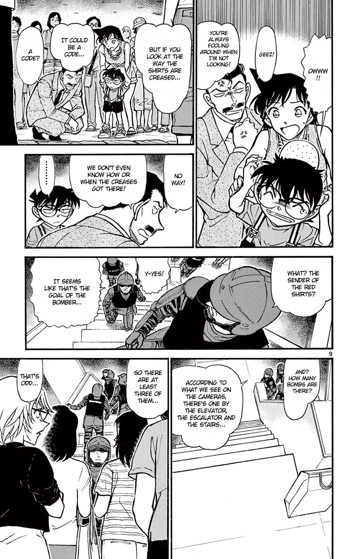 Detective Conan Chapter 702 page 10 - Chapter 702: The Bomber's Plot