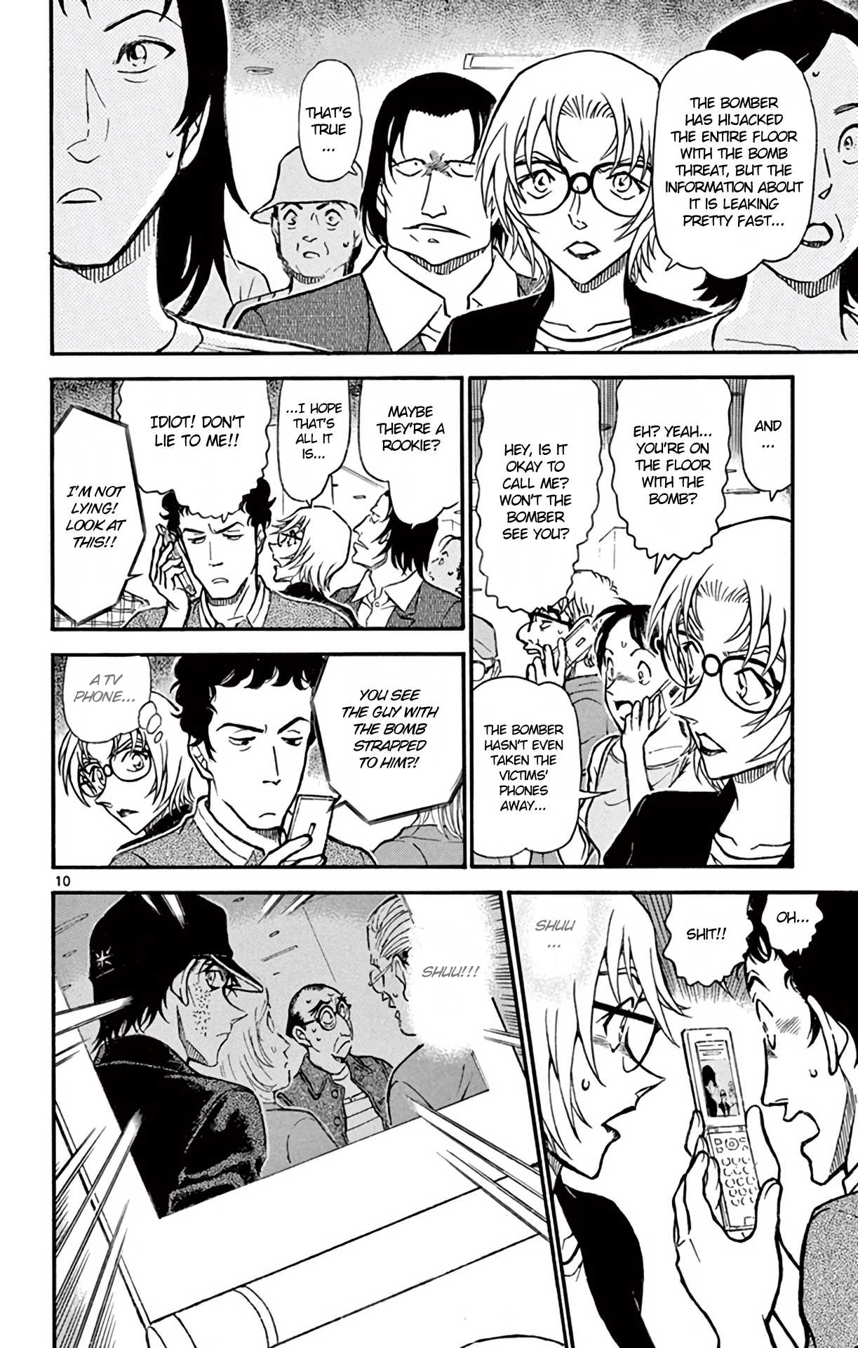 Detective Conan Chapter 702 page 11 - Chapter 702: The Bomber's Plot