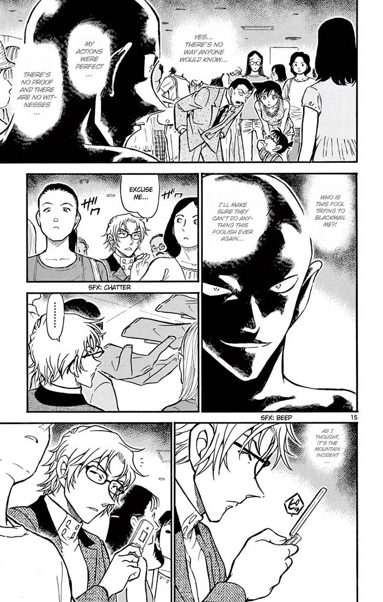 Detective Conan Chapter 702 page 16 - Chapter 702: The Bomber's Plot