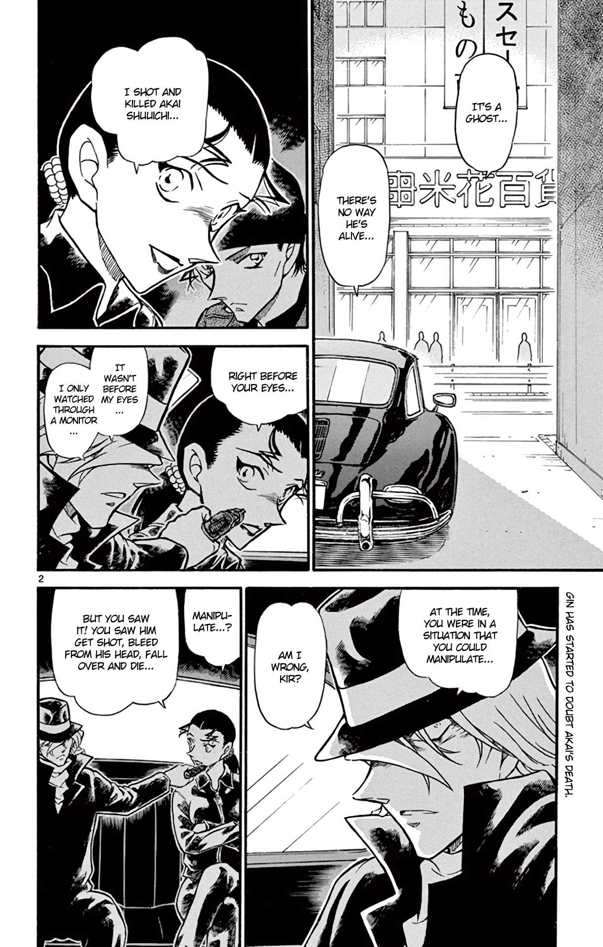 Detective Conan Chapter 702 page 3 - Chapter 702: The Bomber's Plot