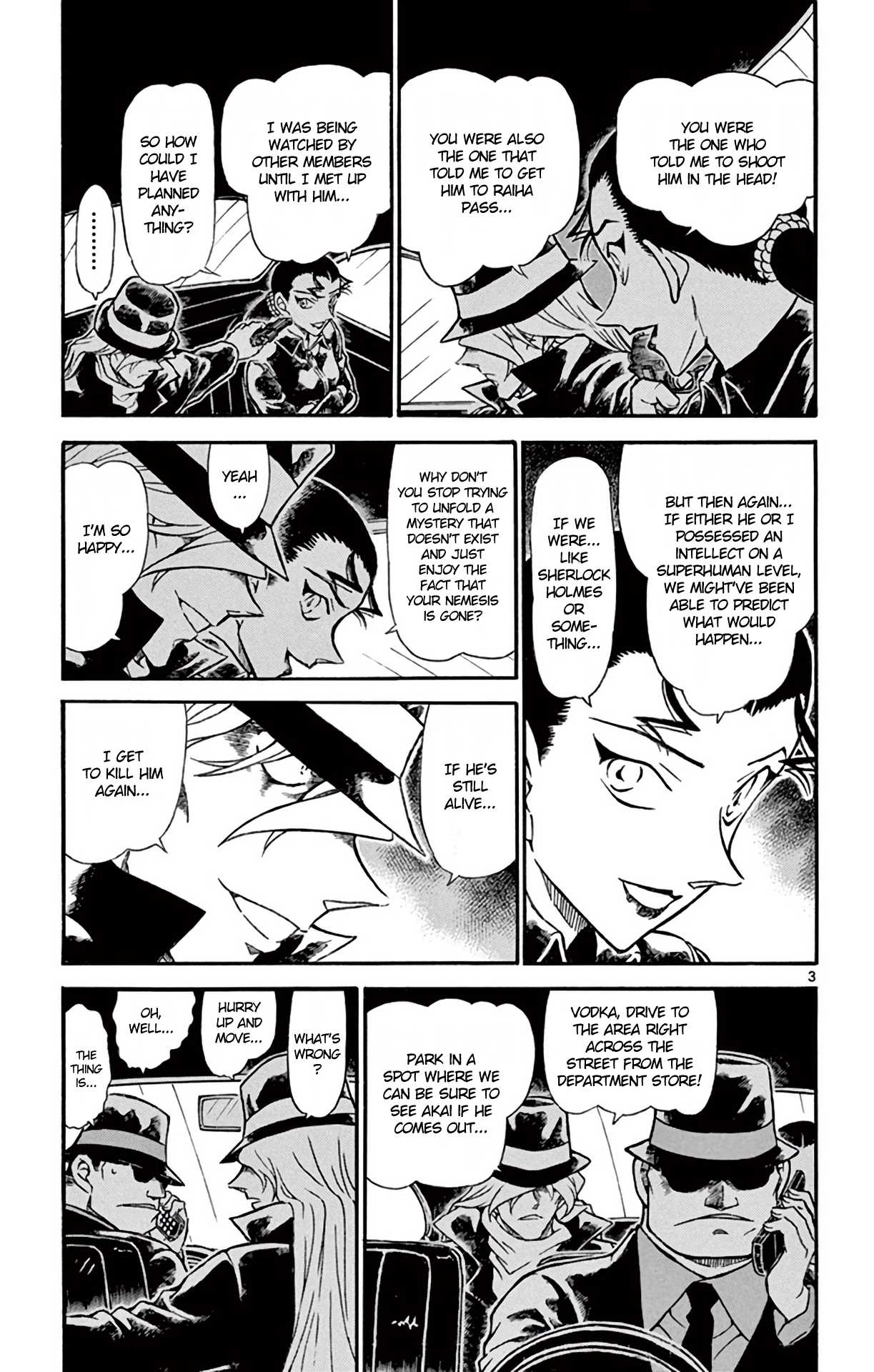 Detective Conan Chapter 702 page 4 - Chapter 702: The Bomber's Plot