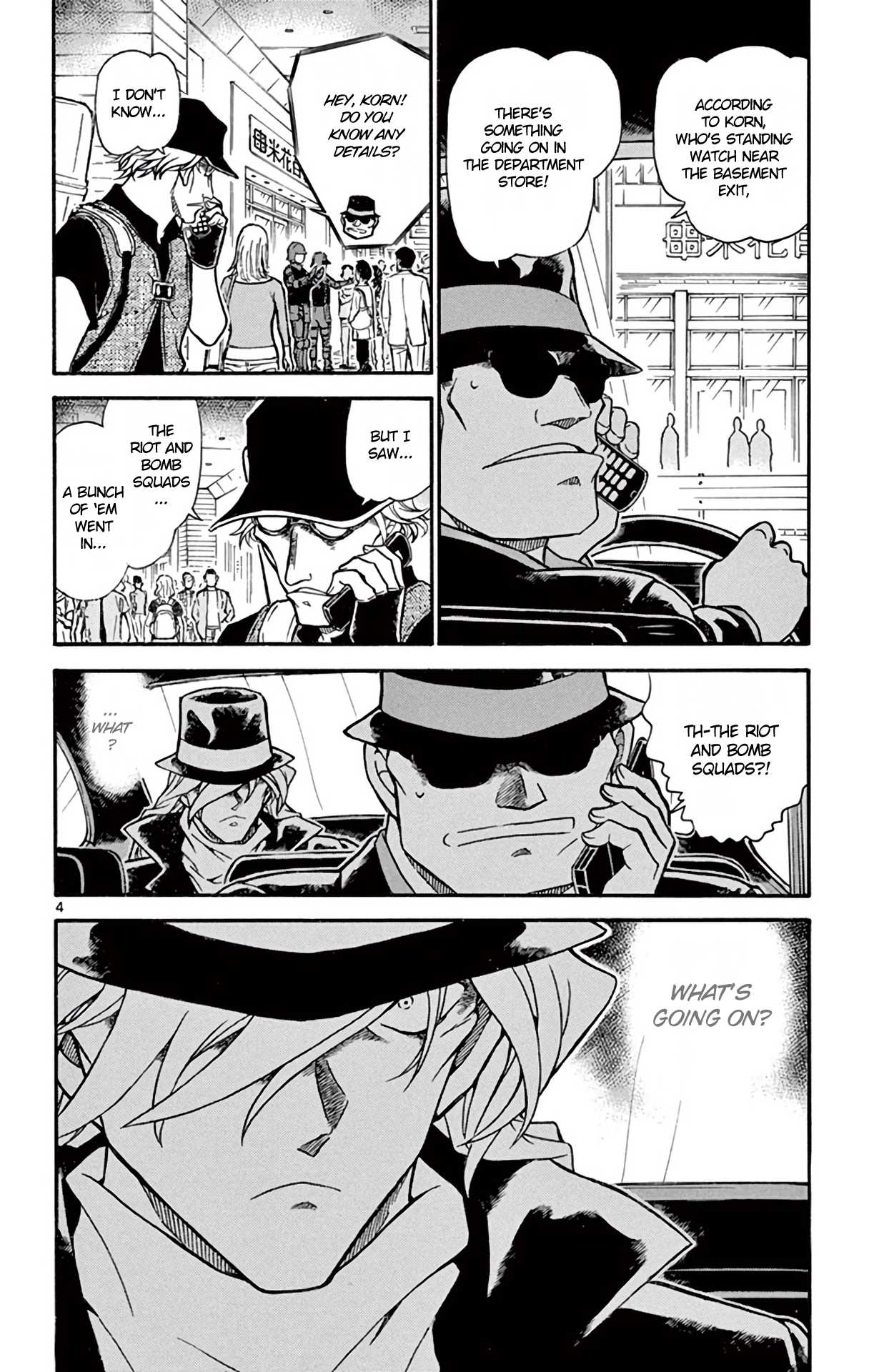 Detective Conan Chapter 702 page 5 - Chapter 702: The Bomber's Plot