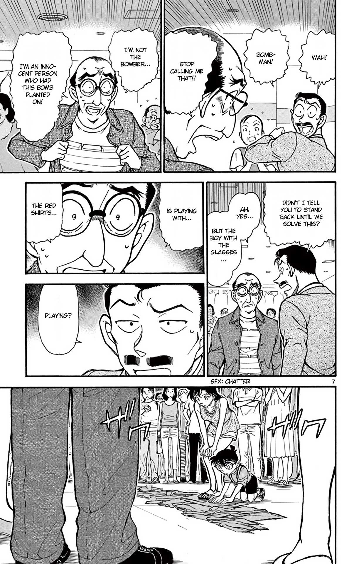 Detective Conan Chapter 702 page 8 - Chapter 702: The Bomber's Plot