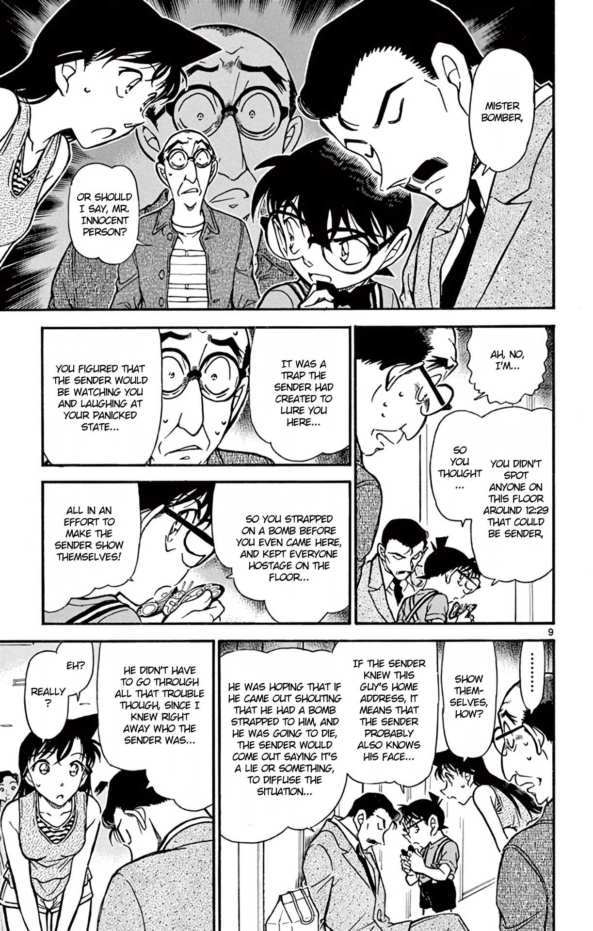 Detective Conan Chapter 703 page 10 - Chapter 703: The Hidden Truth in the Blizzard