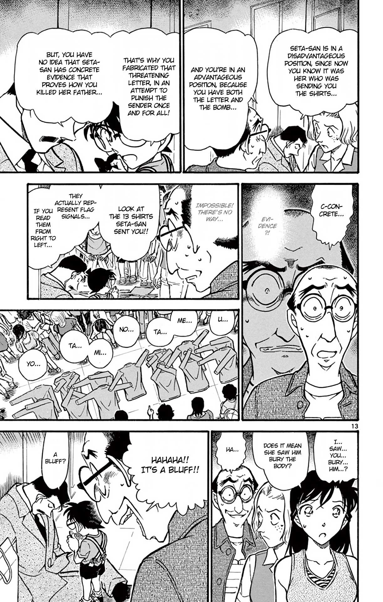 Detective Conan Chapter 703 page 14 - Chapter 703: The Hidden Truth in the Blizzard