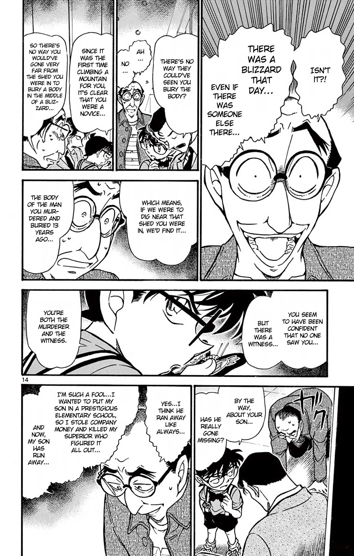 Detective Conan Chapter 703 page 15 - Chapter 703: The Hidden Truth in the Blizzard