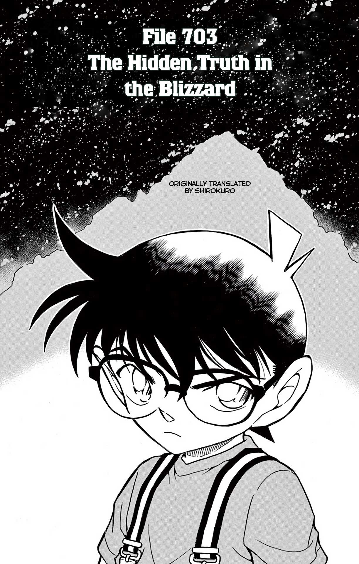 Detective Conan Chapter 703 page 2 - Chapter 703: The Hidden Truth in the Blizzard
