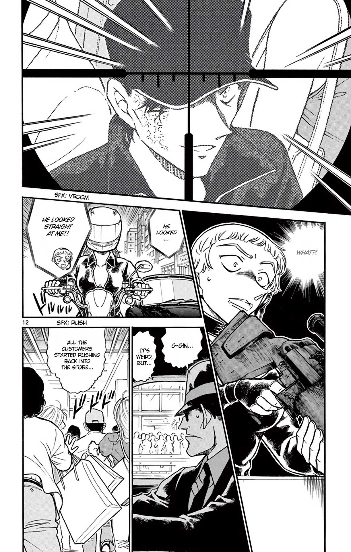 Detective Conan Chapter 704 page 13 - Chapter 704: The Silent Battle