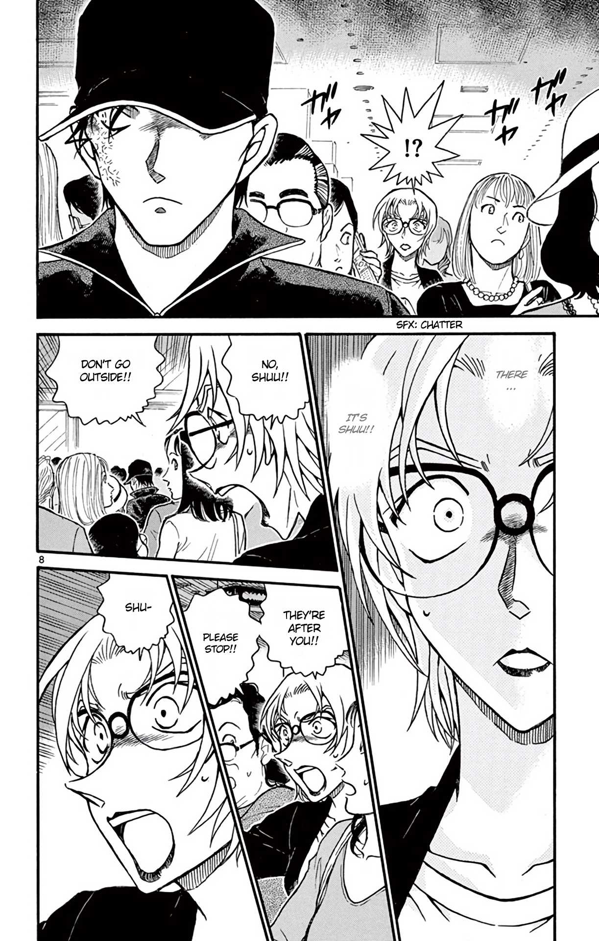 Detective Conan Chapter 704 page 9 - Chapter 704: The Silent Battle
