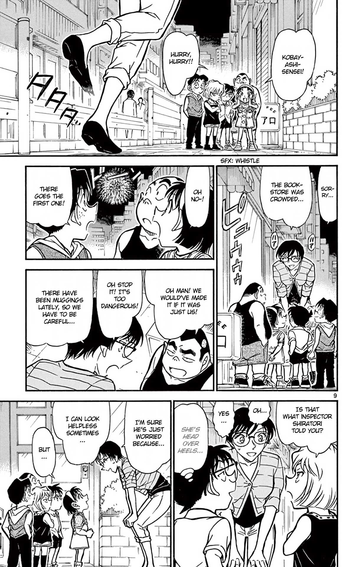 Detective Conan Chapter 705 page 10 - Chapter 705: Kobayashi-sensei's Love