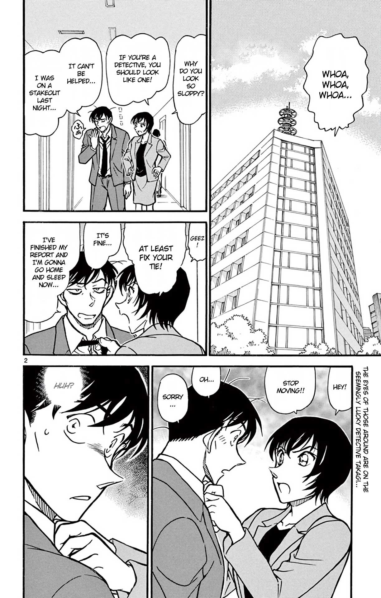 Detective Conan Chapter 705 page 3 - Chapter 705: Kobayashi-sensei's Love