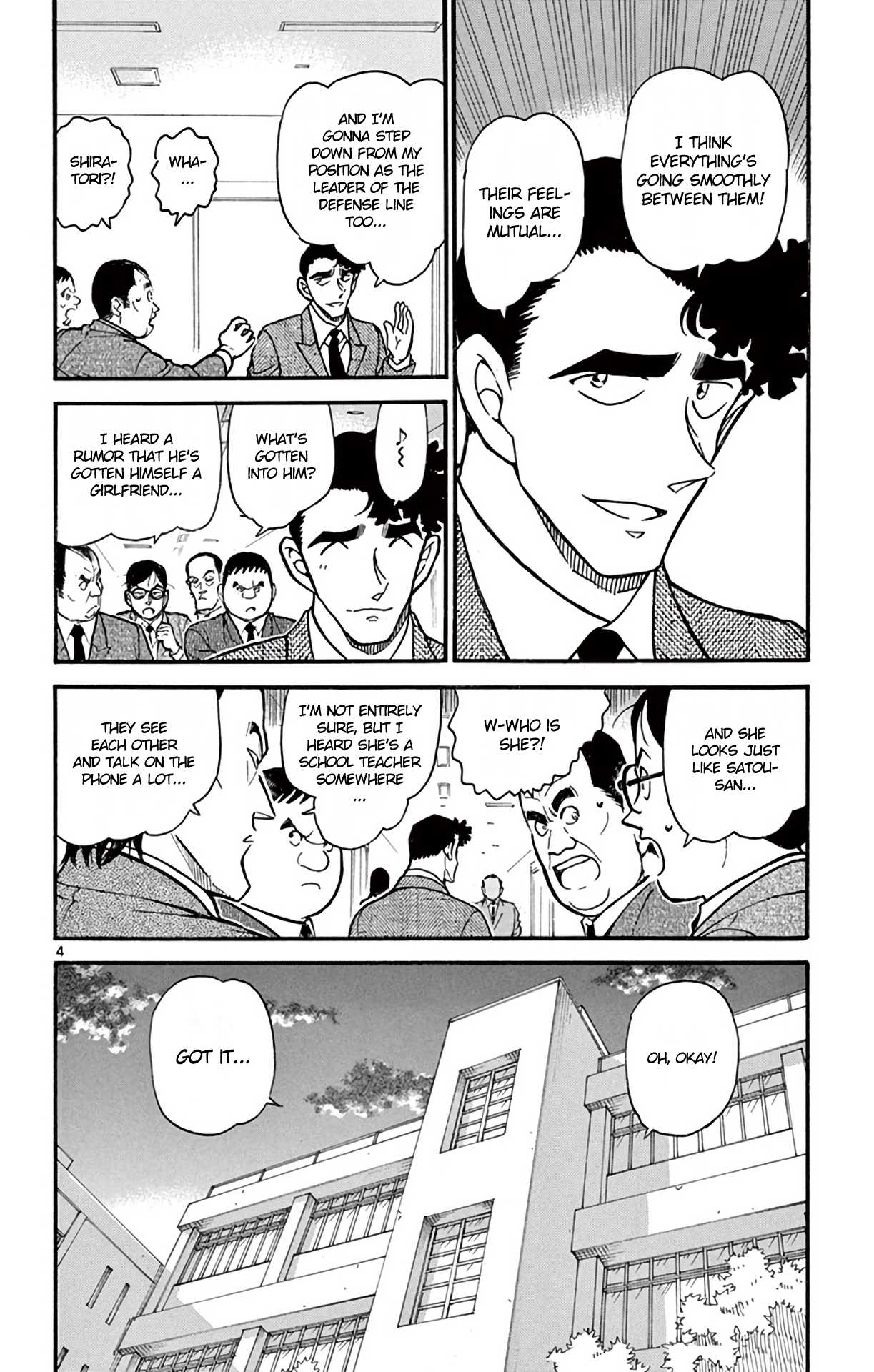 Detective Conan Chapter 705 page 5 - Chapter 705: Kobayashi-sensei's Love