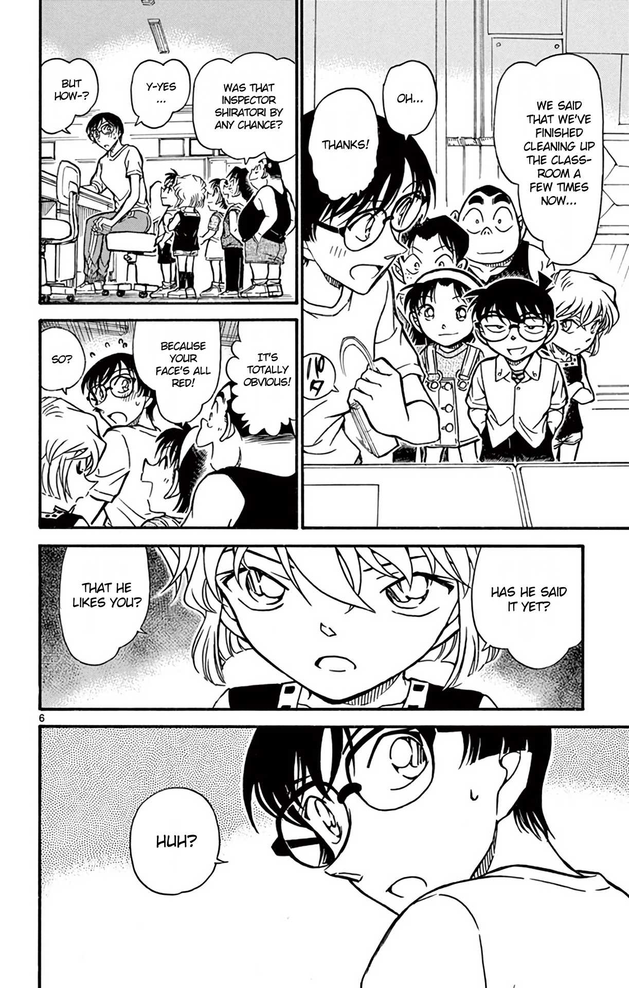 Detective Conan Chapter 705 page 7 - Chapter 705: Kobayashi-sensei's Love