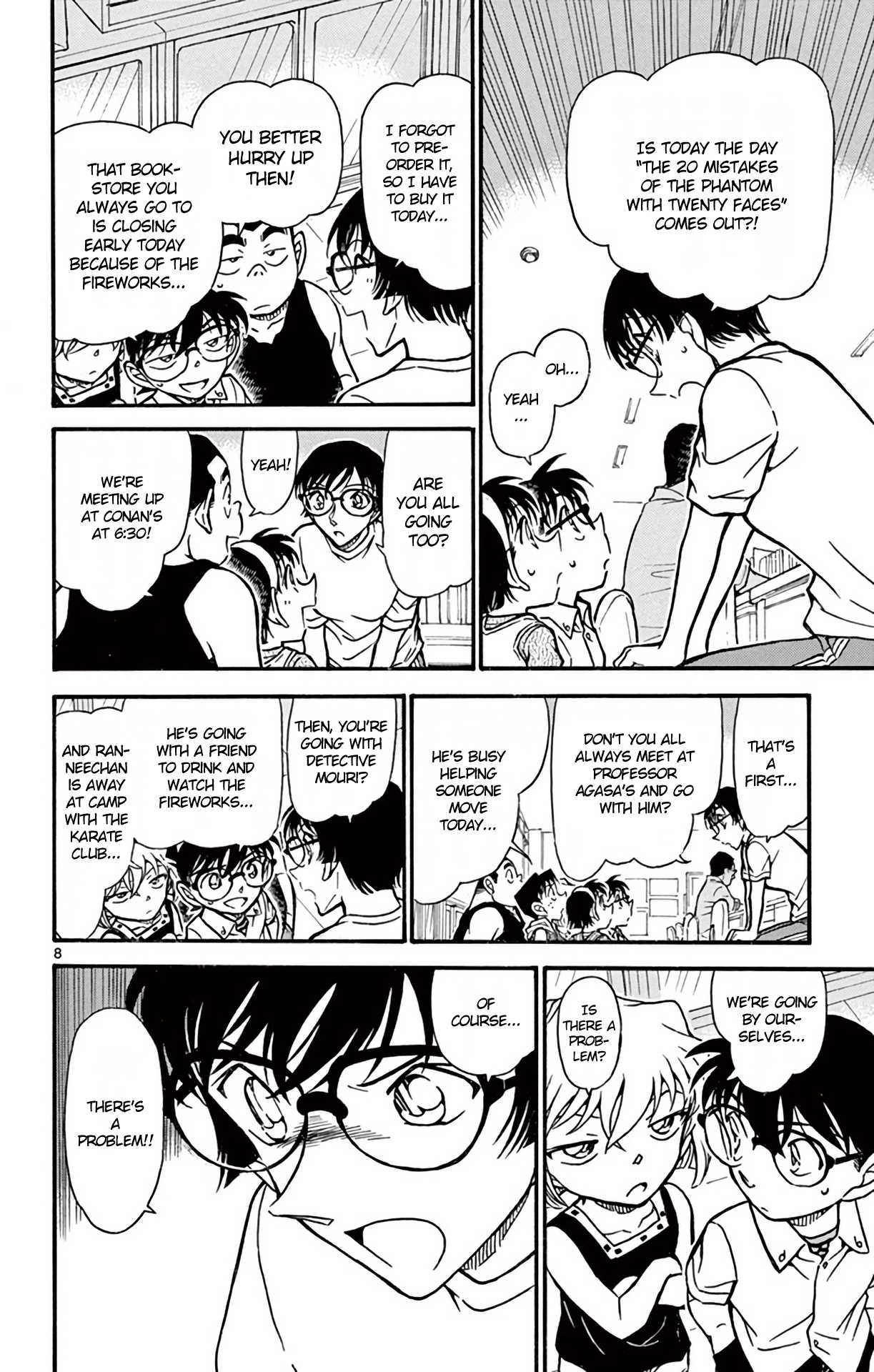 Detective Conan Chapter 705 page 9 - Chapter 705: Kobayashi-sensei's Love