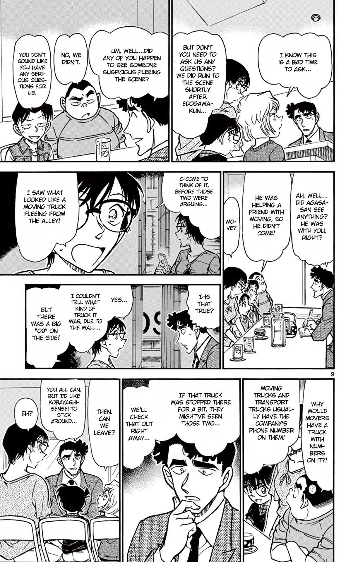Detective Conan Chapter 706 page 10 - Chapter 706: Kobayashi-sensei's Misunderstanding