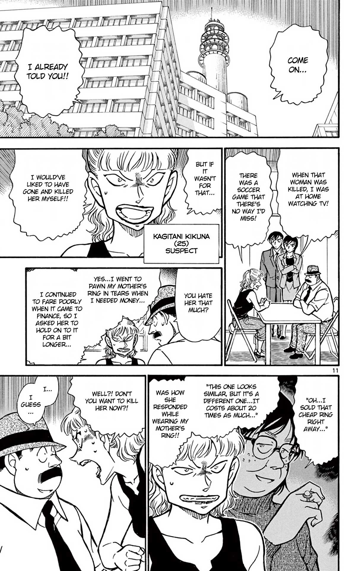 Detective Conan Chapter 706 page 12 - Chapter 706: Kobayashi-sensei's Misunderstanding