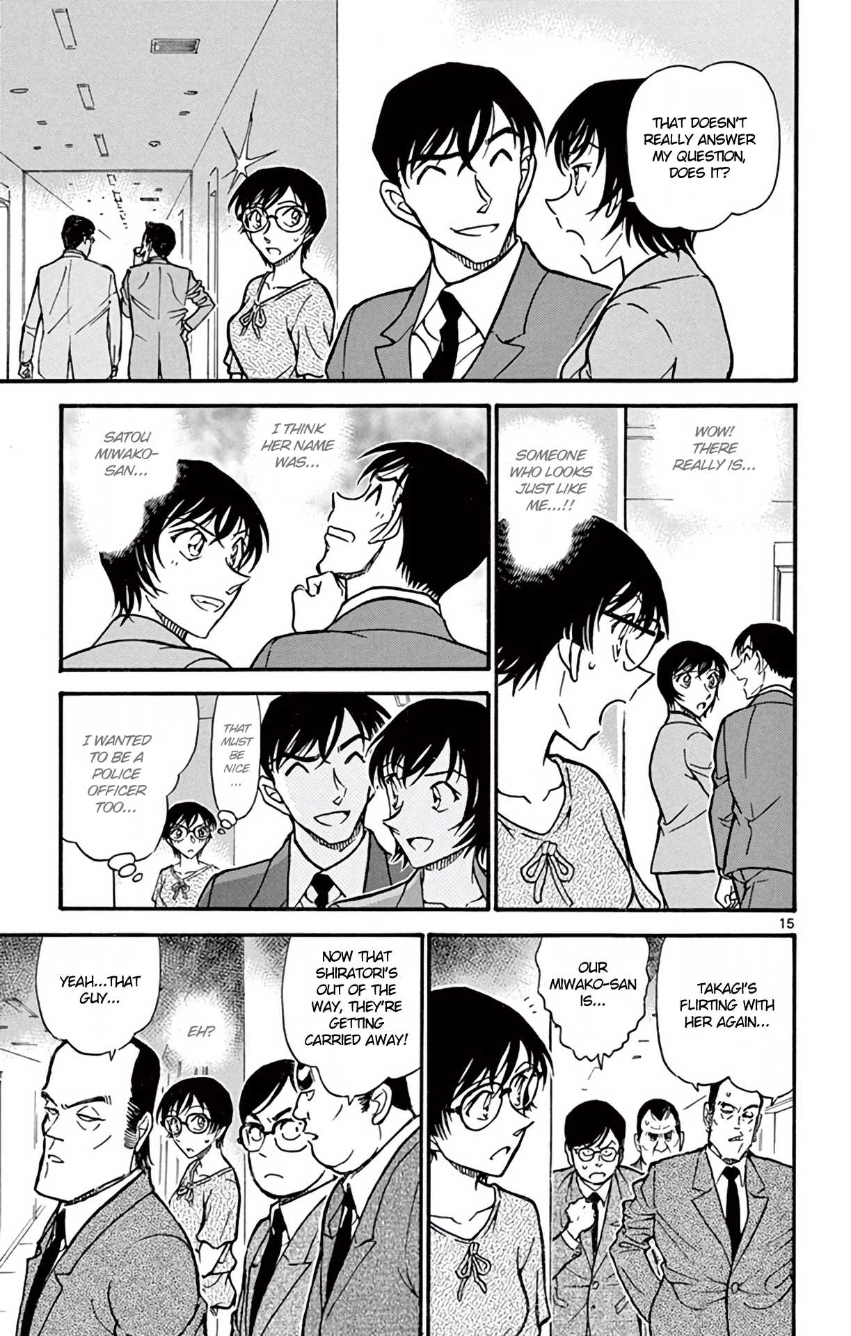 Detective Conan Chapter 706 page 16 - Chapter 706: Kobayashi-sensei's Misunderstanding