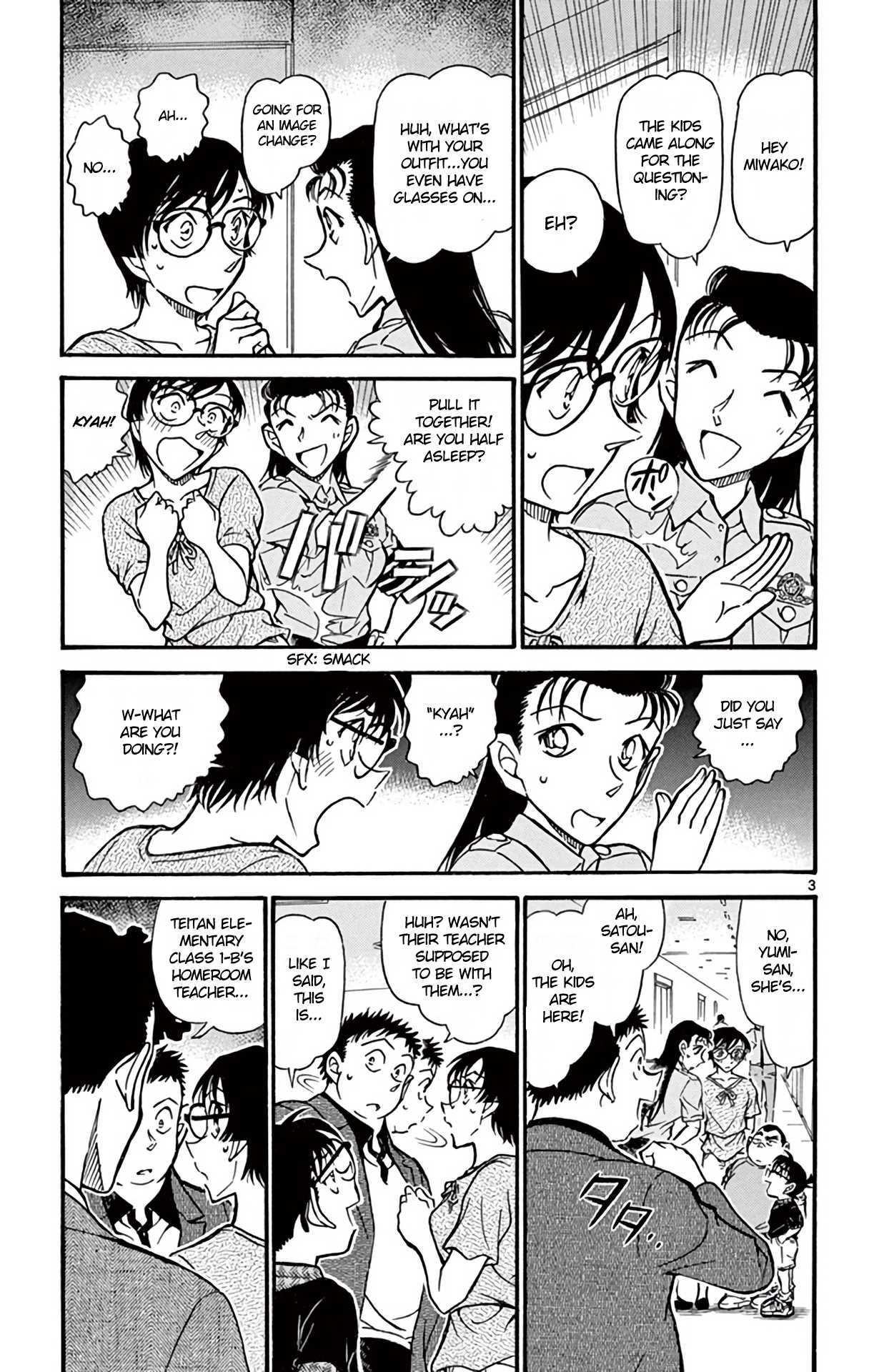 Detective Conan Chapter 706 page 4 - Chapter 706: Kobayashi-sensei's Misunderstanding