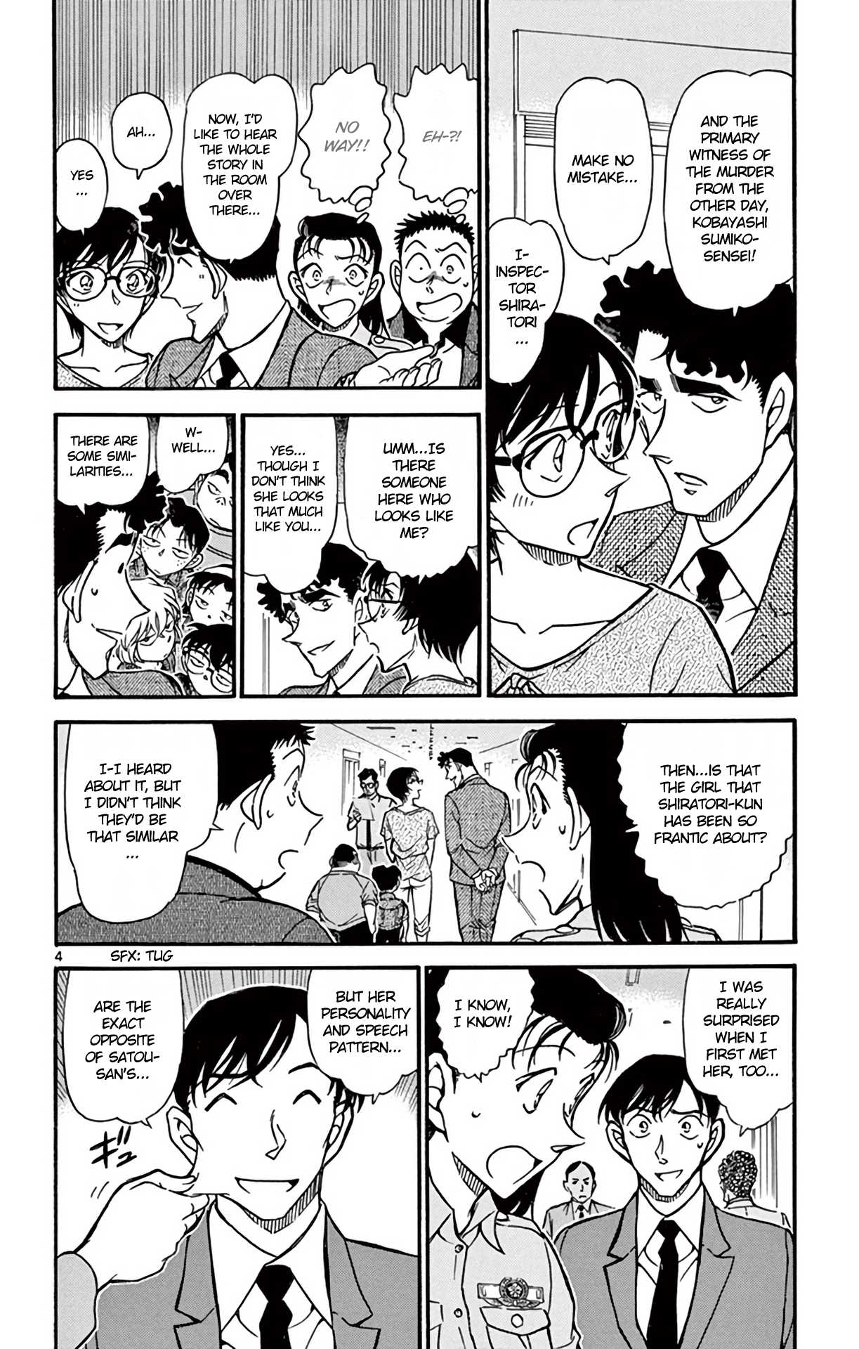Detective Conan Chapter 706 page 5 - Chapter 706: Kobayashi-sensei's Misunderstanding