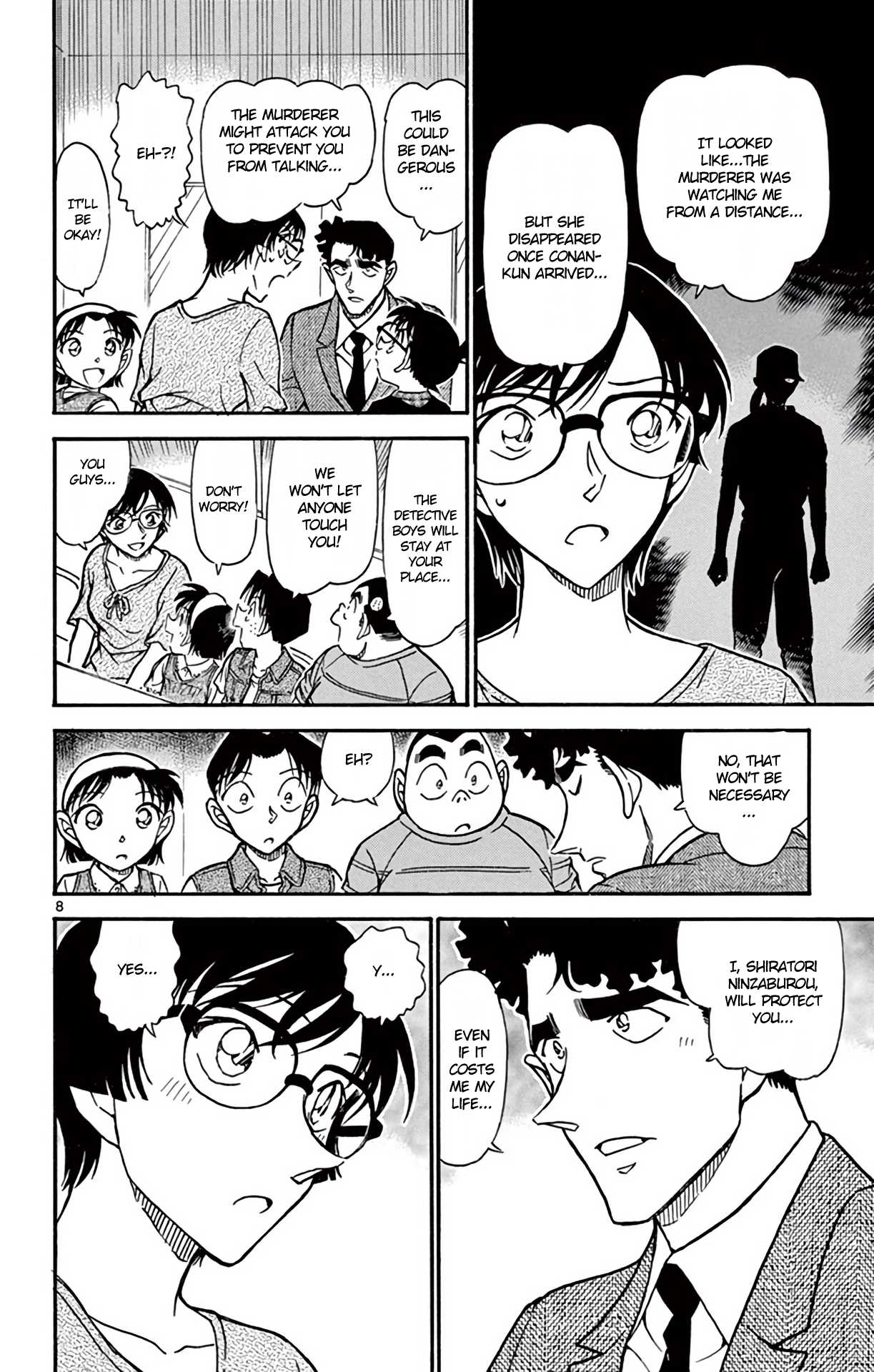 Detective Conan Chapter 706 page 9 - Chapter 706: Kobayashi-sensei's Misunderstanding