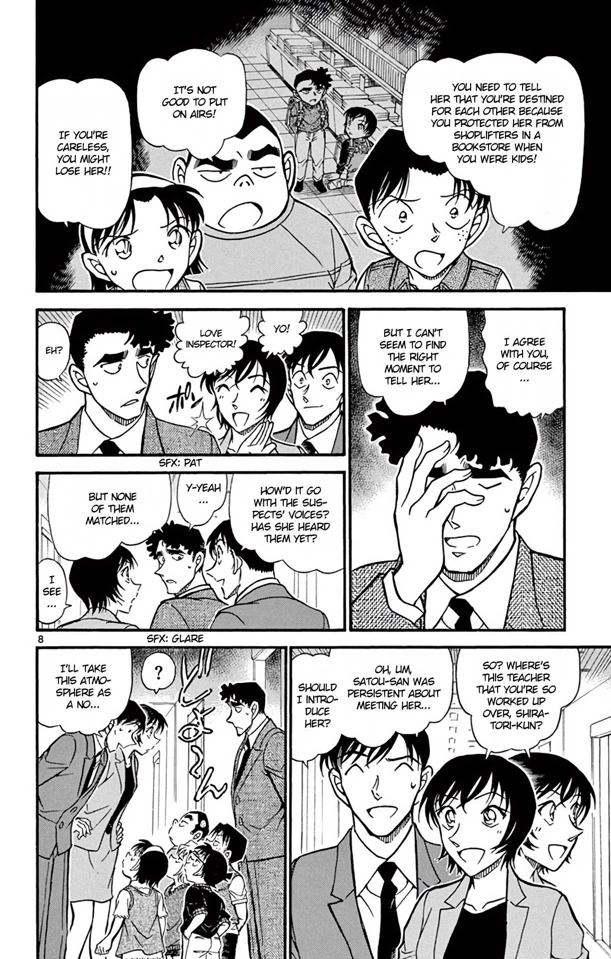 Detective Conan Chapter 707 page 9 - Chapter 707: The Cherry Blossom Girl is...?